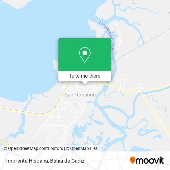 Imprenta Hispana map