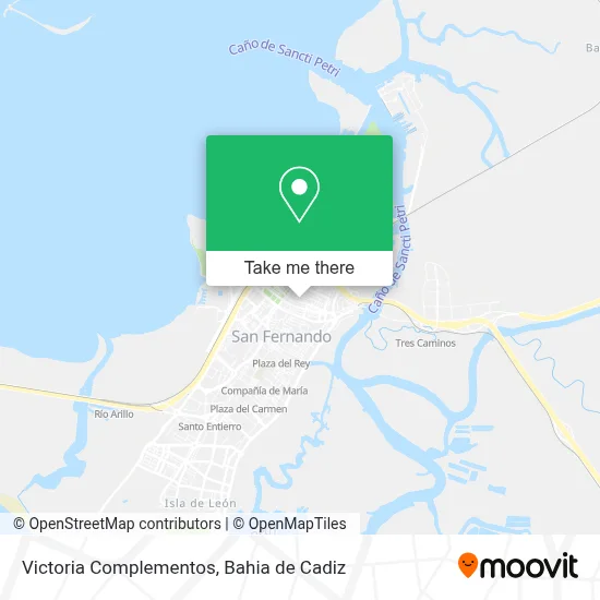 Victoria Complementos map
