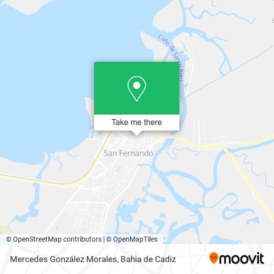Mercedes González Morales map