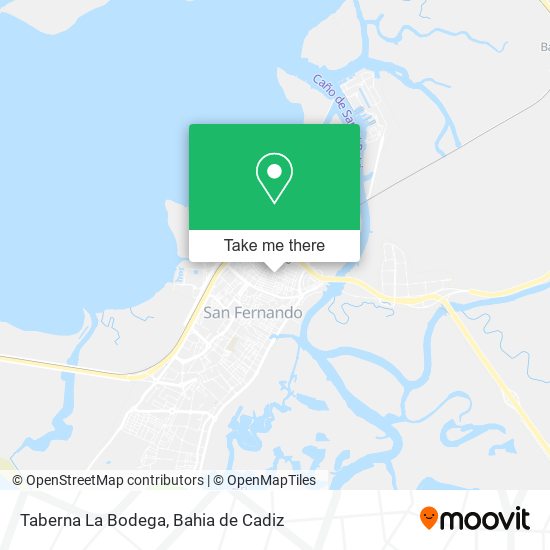Taberna La Bodega map