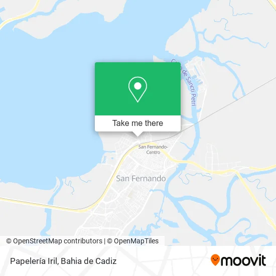 Papelería Iril map