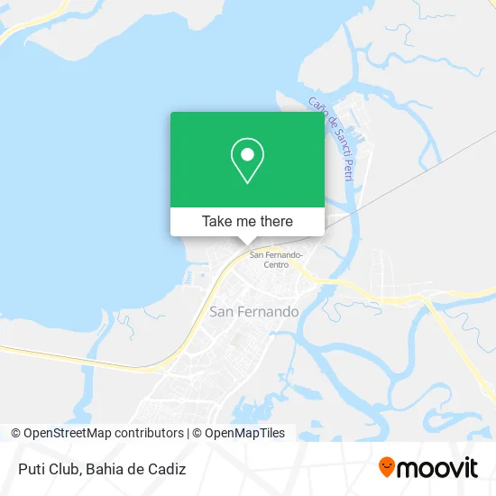 Puti Club map