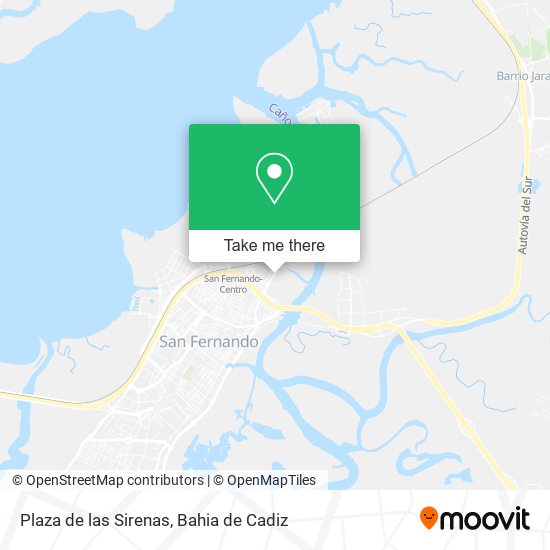 Plaza de las Sirenas map