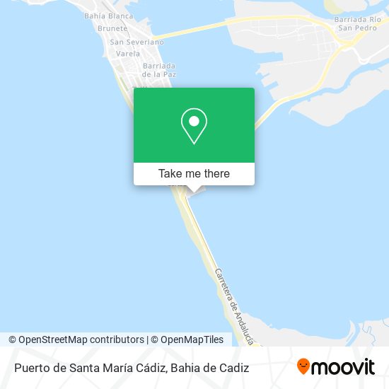 Puerto de Santa María Cádiz map