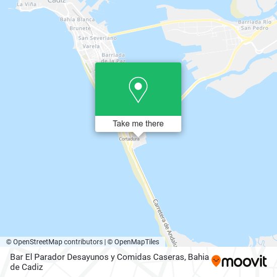 Bar El Parador Desayunos y Comidas Caseras map