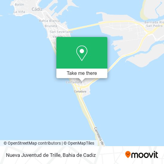 Nueva Juventud de Trille map