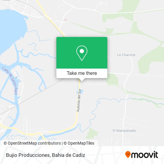 Bujio Producciones map