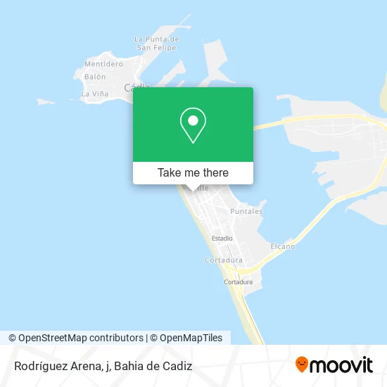 Rodríguez Arena, j map