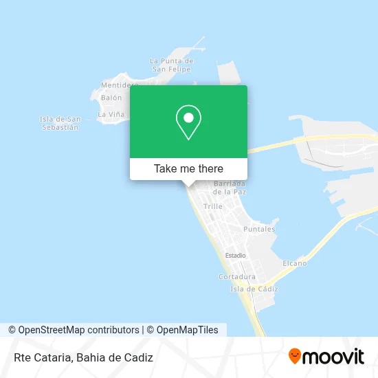 Rte Cataria map