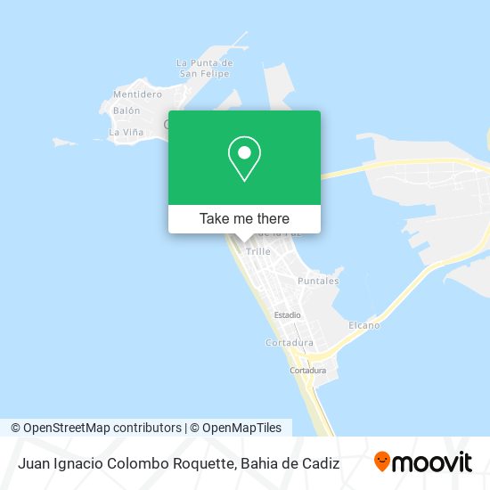 Juan Ignacio Colombo Roquette map