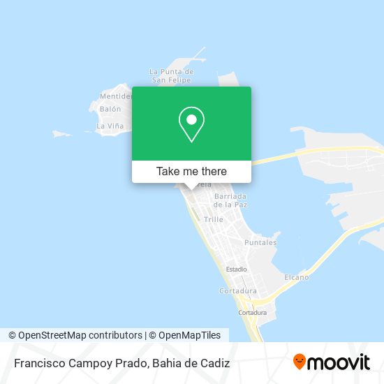 Francisco Campoy Prado map