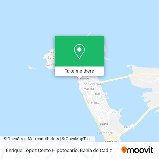 Enrique López Cento Hipotecario map