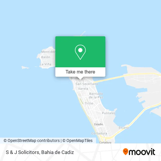 S & J Solicitors map