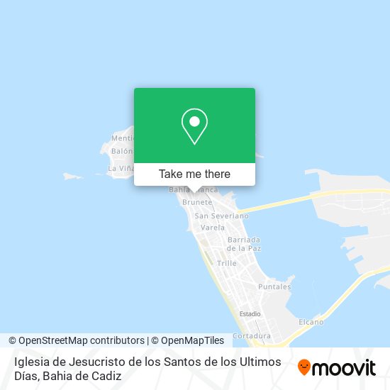 mapa Iglesia de Jesucristo de los Santos de los Ultimos Días