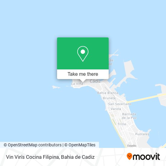 Vin Vin's Cocina Filipina map