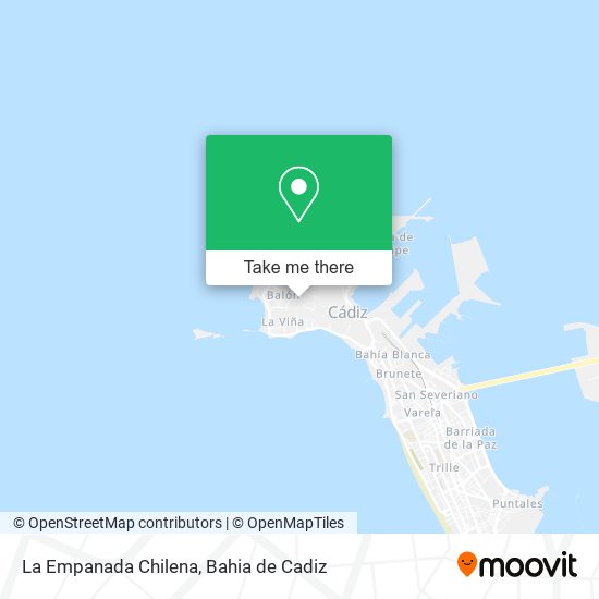 La Empanada Chilena map