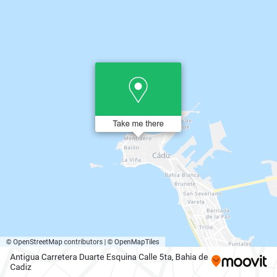 Antigua Carretera Duarte Esquina Calle 5ta map