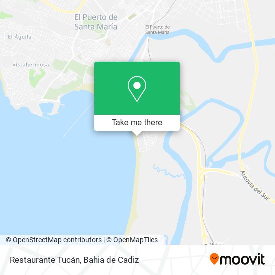 Restaurante Tucán map