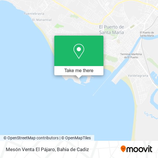 Mesón Venta El Pájaro map