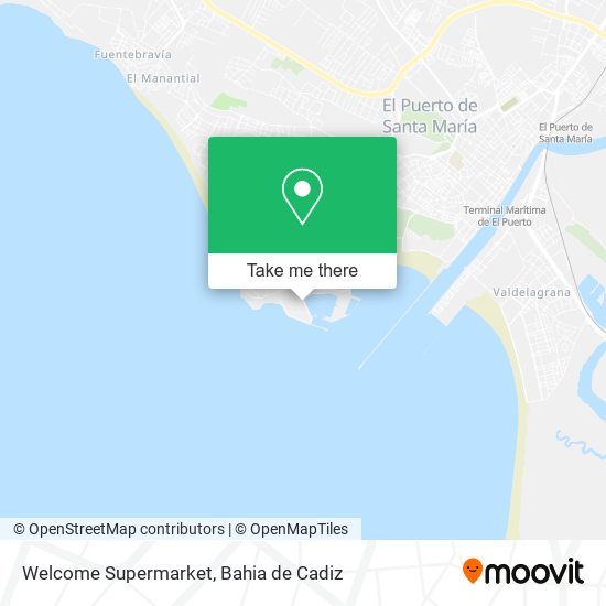 Welcome Supermarket map