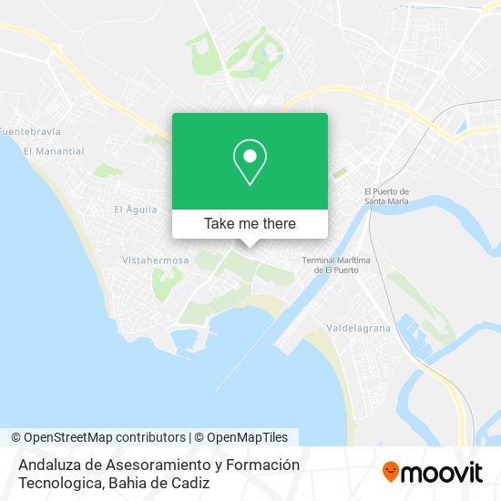 Andaluza de Asesoramiento y Formación Tecnologica map