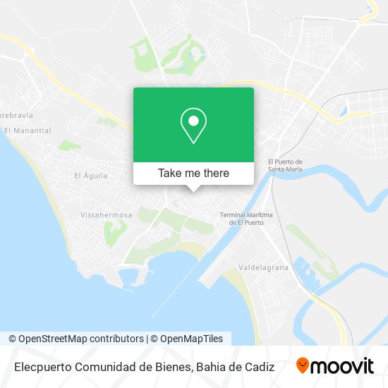 Elecpuerto Comunidad de Bienes map