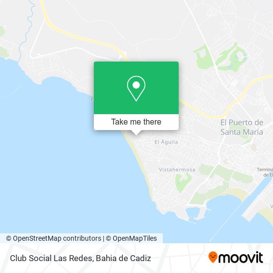 Club Social Las Redes map