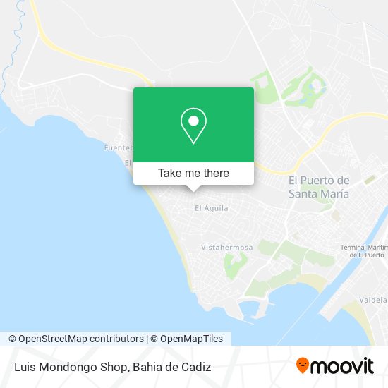 Luis Mondongo Shop map