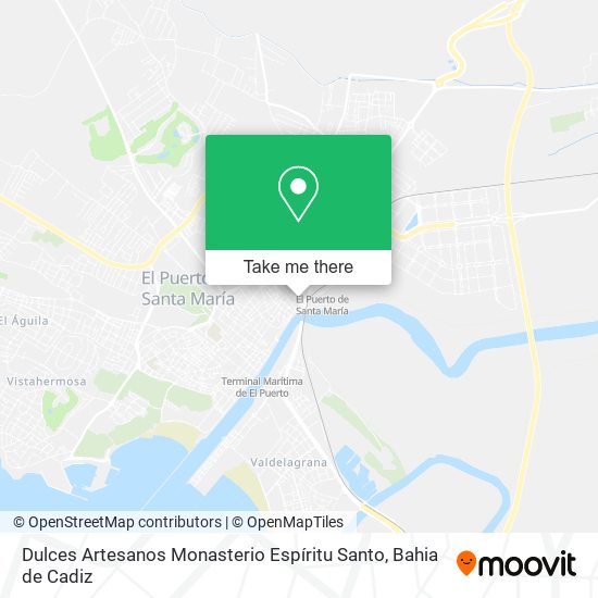 Dulces Artesanos Monasterio Espíritu Santo map
