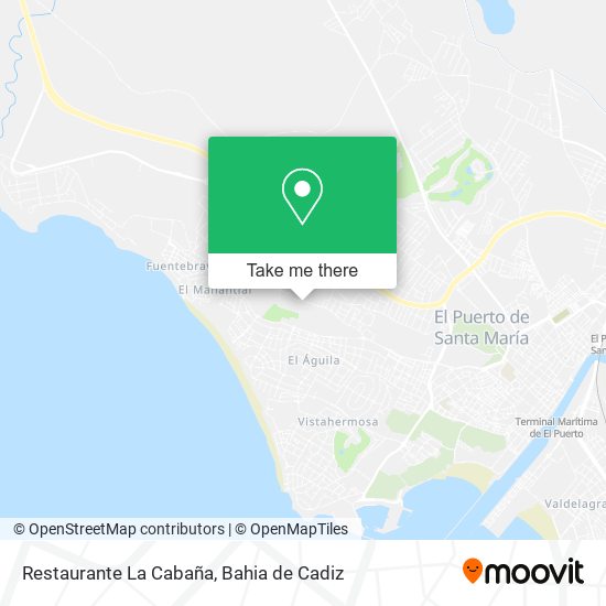 Restaurante La Cabaña map
