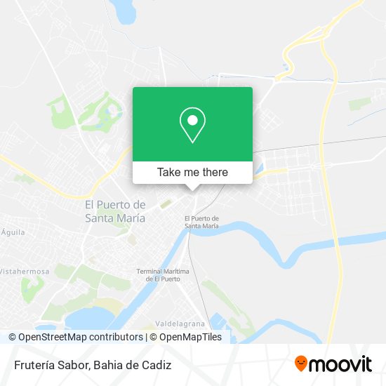 Frutería Sabor map