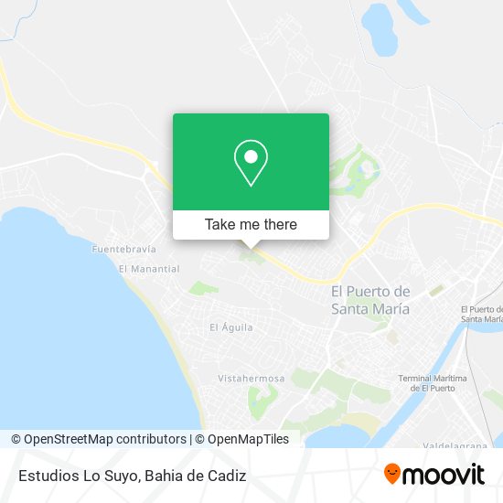 Estudios Lo Suyo map