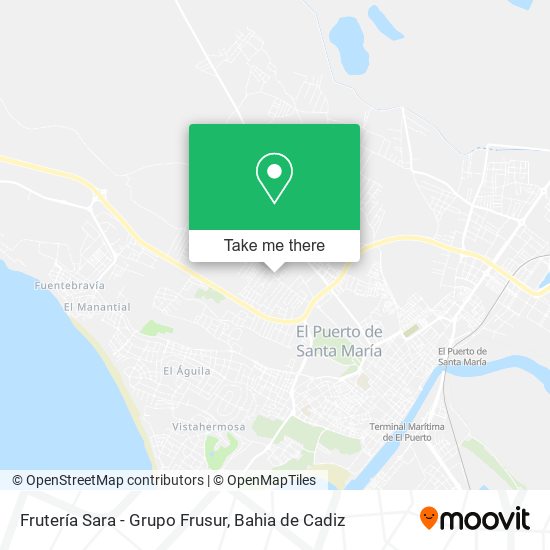 Frutería Sara - Grupo Frusur map