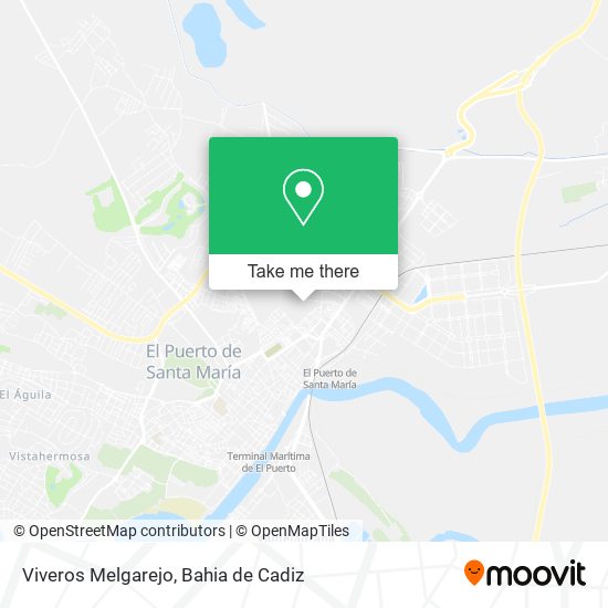Viveros Melgarejo map