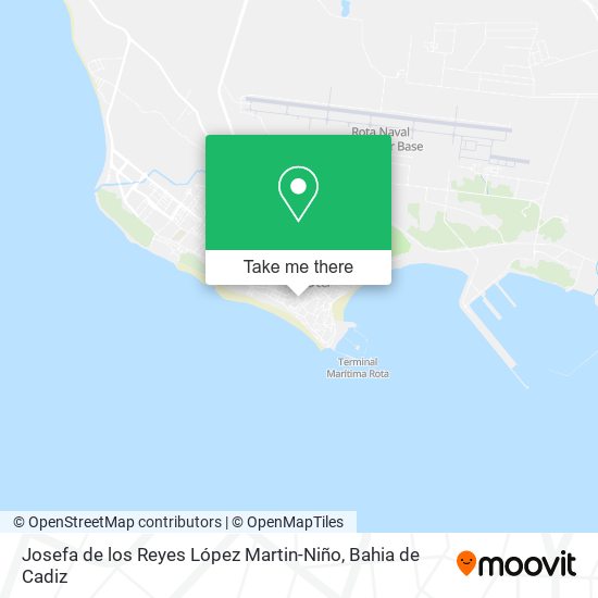 Josefa de los Reyes López Martin-Niño map