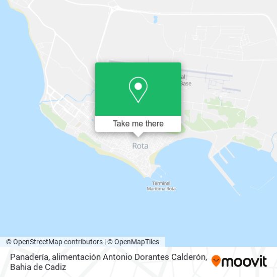 Panadería, alimentación Antonio Dorantes Calderón map