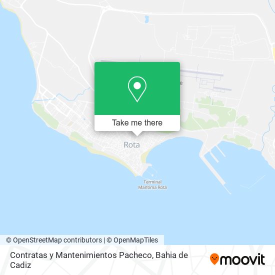 Contratas y Mantenimientos Pacheco map
