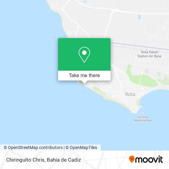 Chiringuito Chris map