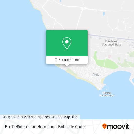 mapa Bar Reñidero Los Hermanos