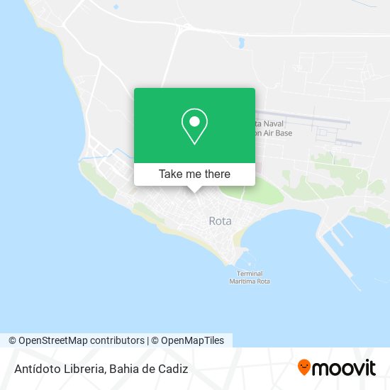 Antídoto Libreria map
