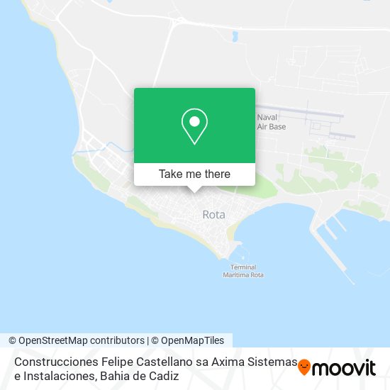 Construcciones Felipe Castellano sa Axima Sistemas e Instalaciones map