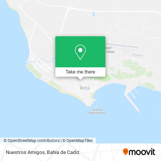 Nuestros Amigos map