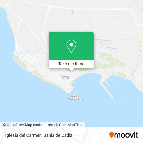 Iglesia del Carmen map