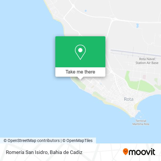 Romería San Isidro map