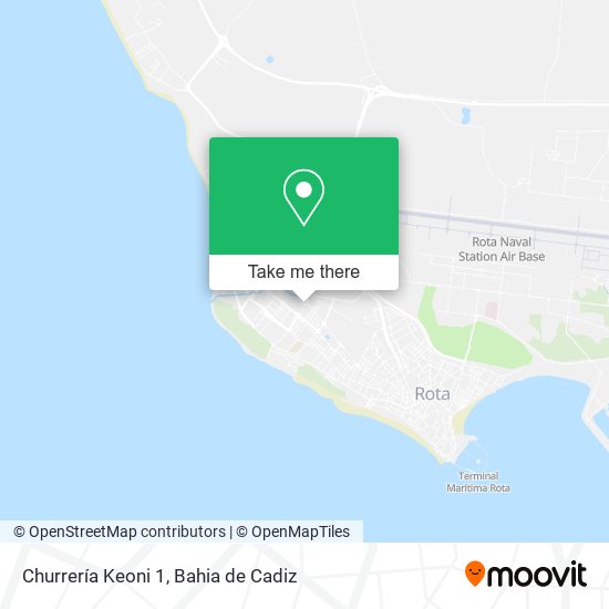 Churrería Keoni 1 map