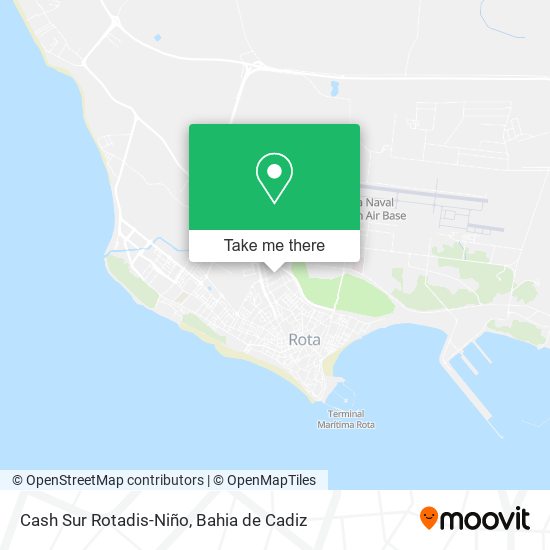 Cash Sur Rotadis-Niño map