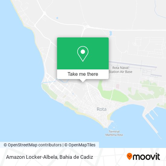 Amazon Locker-Albela map