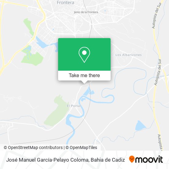 José Manuel García-Pelayo Coloma map