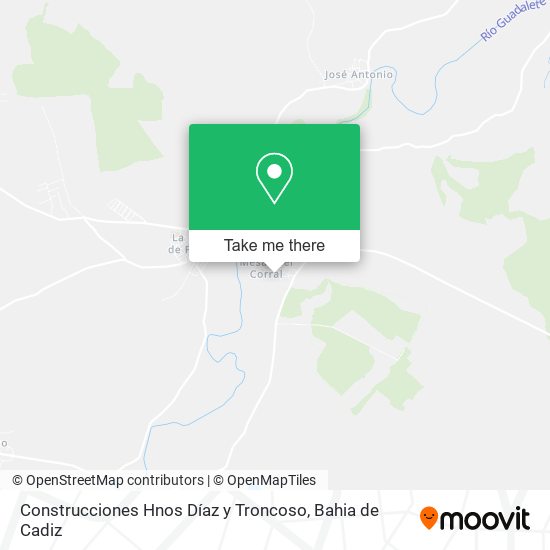 Construcciones Hnos Díaz y Troncoso map