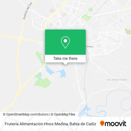 Frutería Alimentación Hnos Medina map